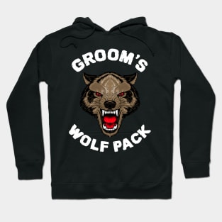 Groom's Wolf Pack Hoodie